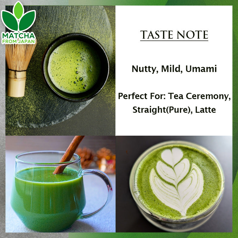 Satsumatcha Gold 1kg มัทฉะ [คิวามิอิจิบันฉะมัทฉะ 100%] Ceremonial Grade Horiguchien